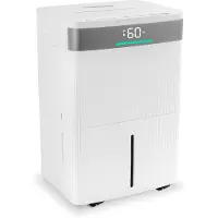 Vonroc Luchtontvochtiger – 40L/dag – 5,5L tank – wifi | Zilverionen- & carbon filter