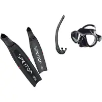 Spetton Elite3 Sx30 Spearfishing Set Zwart EU 43-44