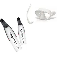 Spetton Elite2 Fx30 Snorkeling Set Wit EU 39-40