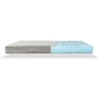 Tuur - Pure Koudschuimmatras 80x200 cm - 7 Zone Ergonomisch Naturalis - Matras met Biokatoen & Wol - Dual Comfort Medium-Stevig - Eenpersoons