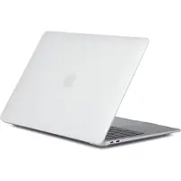 ESTUFF MacBook Air M2 13,6" Hoes - (13.60", Appel), Laptoptas, Transparant