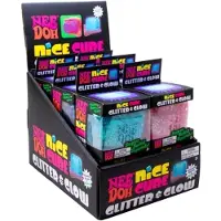 NeeDoh Nice Cube - Glitter & Glow