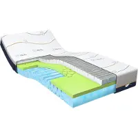 M line Cool Motion 4 Traagschuim matras 80 x 200 x 22 cm - tot 140 kg