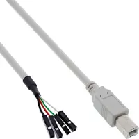 InLine Pin Header adapter USB2.0 (v) - USB-B (m) - 0,40 meter