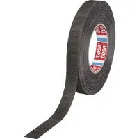 TESA Zelfklevende textieltape zonder coating 4541 zwart 50mx25mm