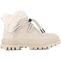 Palladium Veterlaarsjes 'Pallashock Lo Hiver' crème / zwart