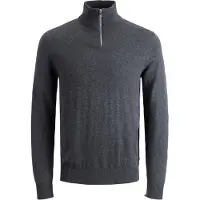 Jack & Jones Trui 'JWHEMIL' donkergrijs