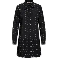 ONLY Jurk 'ONLMARGON' zwart / wit