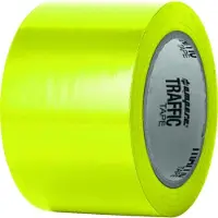 Ampere Traffic vloertape Standard - geel | 7,5 cm breed