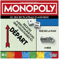 Monopoly Hasbro bordspel Classic Franse editie - familiespel.