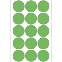 Herma Etiketten 2275 Klevend Groen 32 x 32 mm 32 Vellen à 15 Etiketten