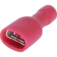 TRU COMPONENTS 8436812 Flachsteckhülsen-Sortiment Steckbreite 6.30 mm Steckdicke 0.80 180°