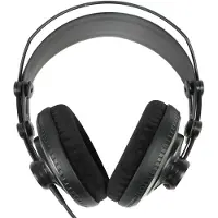 Samson SR850, om de oren sluitende hoofdtelefoon, met kabel, frequentiebereik 10 - 30000 Hz, 32 Ohm, zwart