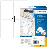 Herma Adresetiketten voor schrijfmachines, A4, 102 x 148 mm, permanent hechtend
