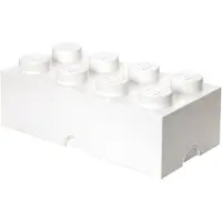 LEGO Brick opbergbox 8 - wit