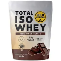 Gold Nutrition Total Iso Whey Chocolade Proteïne Drink 450g || Maat: Chocolade