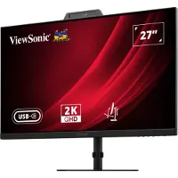 Viewsonic VG2741V-2K LCD-monitor Energielabel F (A - G) 68.6 cm (27 inch) 2560 x 1440 Pixel 16:9 4 ms Hoofdtelefoonaansluiting IPS LCD