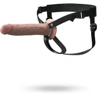 Fetish Fantasy - Fantasy X-Tensions - Silicone Holle Strap-On - 24 cm - Lichte Huidskleur