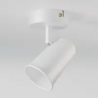 HOFTRONIC™ Riga LED Plafondspot Wit - Draaibaar en Dimbaar - GU10 Fitting - Opbouw spot voor woonkamer - LED Plafondlamp
