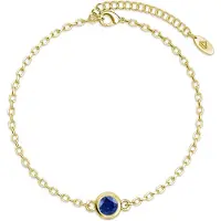 MYC Paris Geboortesteen armbanden - Goud en blauw