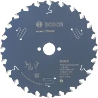 Bosch Cirkelzaagblad expert for Wood 160x20x2.6/1.6x24 T - 2608644019
