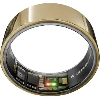 Ultrahuman Ring AIR – Smart Ring | Geen maandabonnement | Bepaal eerst de juiste maat met de Sizing Kit | Slaaptracker - Hartslagmeter - Fitnesstracker – Air Gold – Size 12