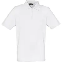 Ragman Softknit Regular Fit Polo shirt Korte mouw wit