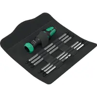Wera 05051540001 7-delige Kraftform Kompakt Vario RA Schroevendraaierset In Etui - Met Ratelfunctie
