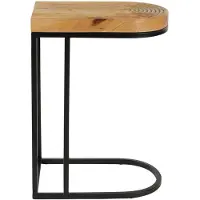 Housecraft living Bijzettafel Jura | hout bruin 40x56x26 cm bijzettafels | NADUVI