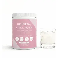 Naturecan Collageen Poeder - Appel - 300 g - Gehydrolyseerde Collageen Peptiden met Vitamine C - 12,2 g per portie - Type I & III Rundercollageen - VERISOL, FORTIGEL & TENDOFORTE