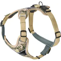 Hunter Harnas Divo Camouflage, beige maat M: 56-73cm buikomtrek hond