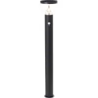 Brilliant Staande Lamp Tulip Zwart Met Sensor
