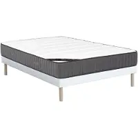 Vente-unique Set bedbodem + hybride matras met pocketveren AUDACE van PALACIO - Dikte 26 cm - 160 x 200 cm