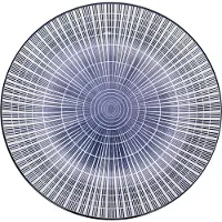 Gusta Sun Dinerbord 26,5 cm Blauw/Wit