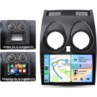 Hexinex HexinexMarket Octa-Core autoradio Geschikt voor Nissan Qashqai J10 2006-2013 - Draadloos CarPlay, Android Auto, Android 15, multimediaspeler, 4GB+64GB