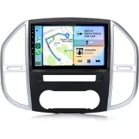 Hexinex HexinexMarket Octa-Core autoradio Geschikt voor Benz Vito W447 (2014-2022) - Draadloos CarPlay, Android Auto, multimediaspeler, 4GB+64GB