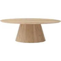 Vente-unique Salontafel in MDF - Lichte houtlook - ANTELADA