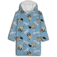 Bluey hoodie poncho 7 - 14 jaar polyester