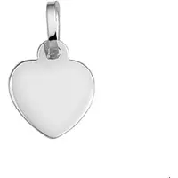 The Jewelry Collection Witgouden Graveerhartje hart 4104475