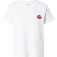Pepe Jeans Shirt 'Brule' bloedrood / wit