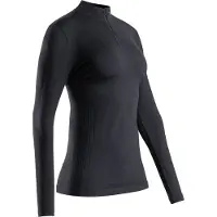X-Bionic Mightywool Shirt Lange Mouwen Dames - Zwart, Maat L