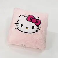 Hello Kitty fleece plaid + kussen 100 x 150 cm - 40 x 40 cm - polyester - pre order