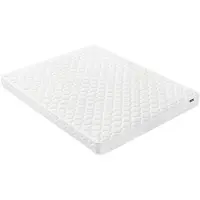Vente-unique Set 140 x 190 cm bedbodem met opbergruimte, licht naturel + matras met vormgeheugen van 15 cm dik - PELOPS van YSMÉE