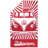 VW Collection Strandhanddoek Volkswagen Rood