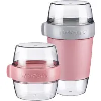 Westmark Lunchpot Value Pack, inclusief Pocketbox, ideaal voor maaltijdvoorbereiding en onderweg, Roze, 5287AO6P