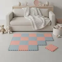 LittleTom Van dag Één: 18-delige Baby Puzzel Speelmat - 30x30 EVA Schuim Kruipmat Vloermat Speeltapijt Kind