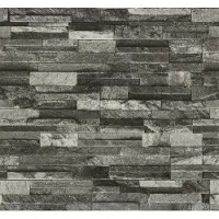 A.S. Création Behang steen grijze 42106-20 4210.620 Vintage Vlies behang P + S Origin