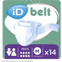 Ontex iD ID Expert Belt Maxi Medium - 4 paquets de 14 protections