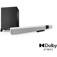 Teufel CINEBAR 22 Power Edition voor Dolby Atmos 5.1-Set Soundbar Wit