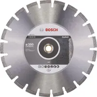 Bosch Powertools Standaard 350x20 Asfalt Diamantschijf 25.40x3.2x8 Mm